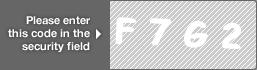 captcha code for visual authentication  letter F number 7 letter G number 2