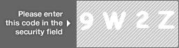 captcha code for visual authentication  number 9 letter W number 2 letter Z