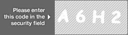 captcha code for visual authentication  letter A number 6 letter H number 2