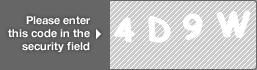 captcha code for visual authentication  number 4 letter D number 9 letter W