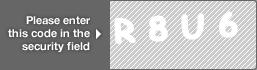 captcha code for visual authentication  letter R number 8 letter U number 6