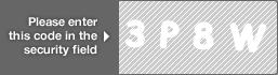 captcha code for visual authentication  number 3 letter P number 8 letter W