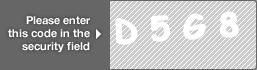 captcha code for visual authentication  letter D number 5 letter G number 8