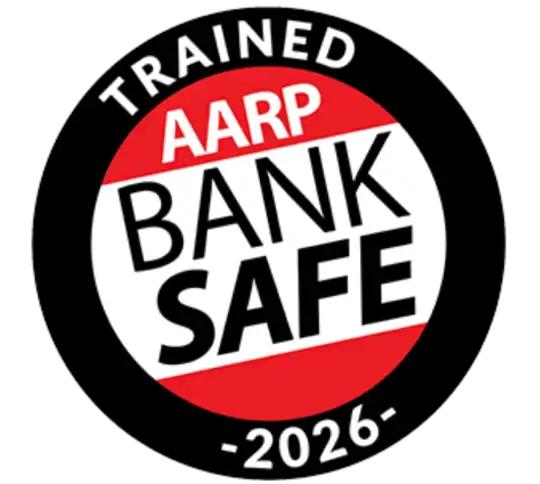 AARP Bank Safe Seal