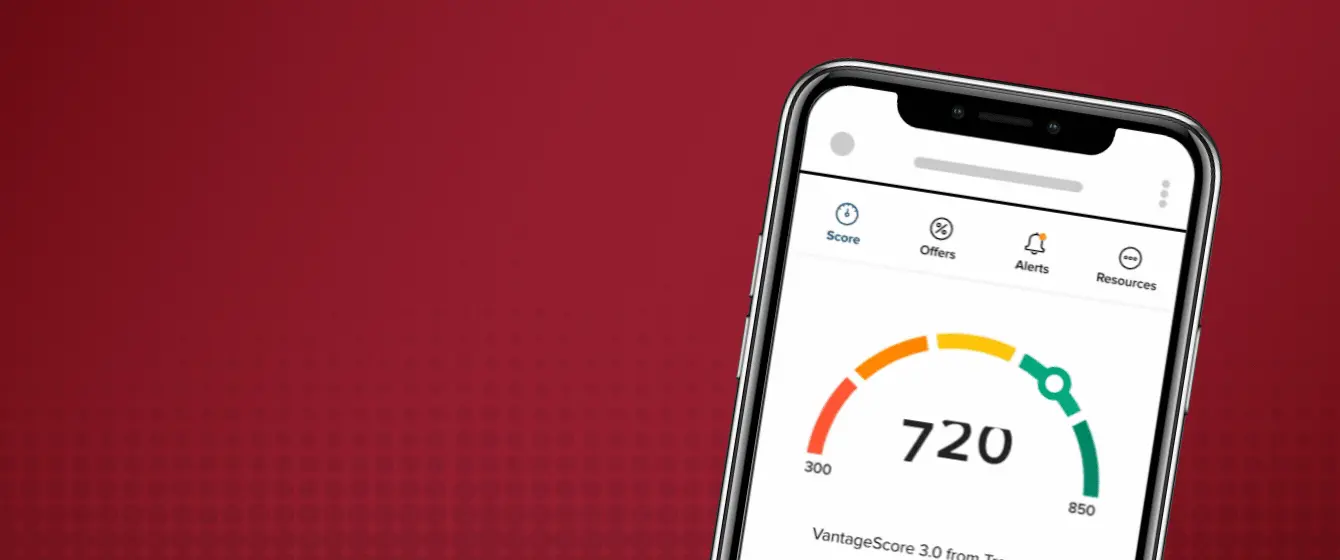 Credit Score Gauge moving up and down