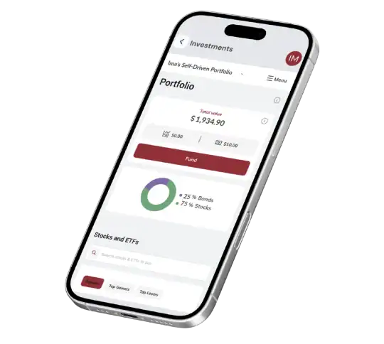 Phone Screen showing EKO account