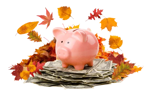 Fall into savings