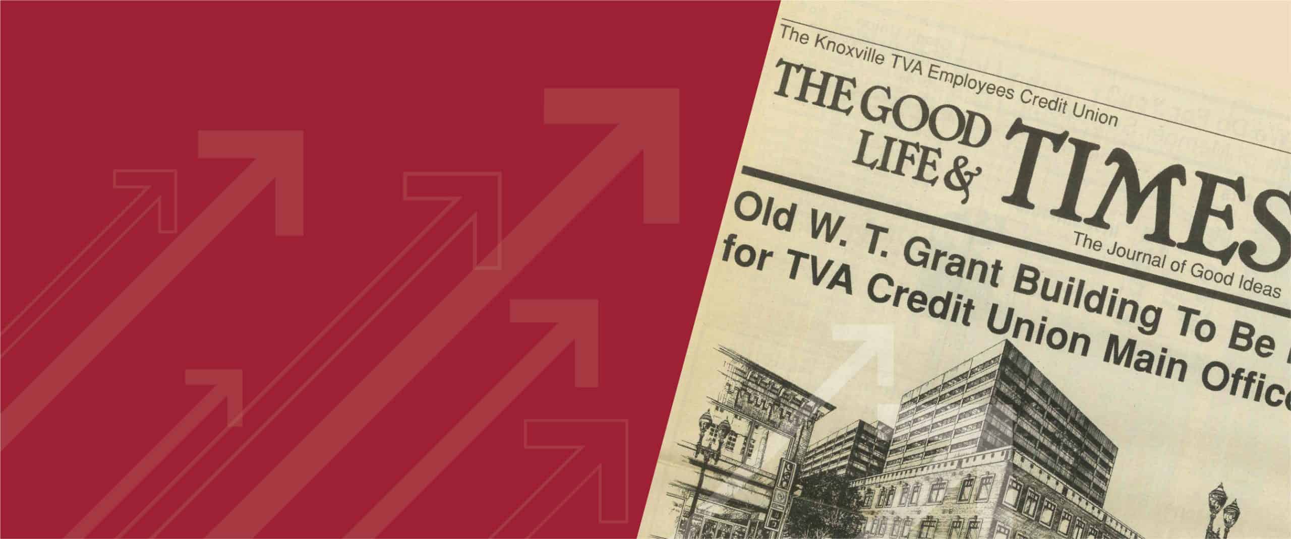 Snippet of an old Good Life and Times of the Credit Union newsletter