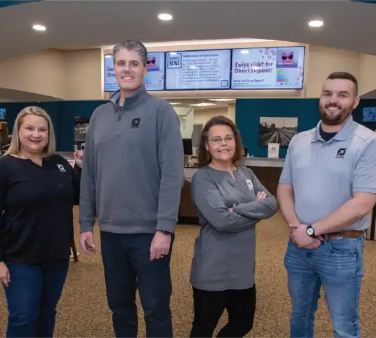 Group of loan officers from KTVAECU