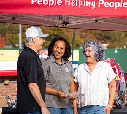KTVAECU staff at a community event.